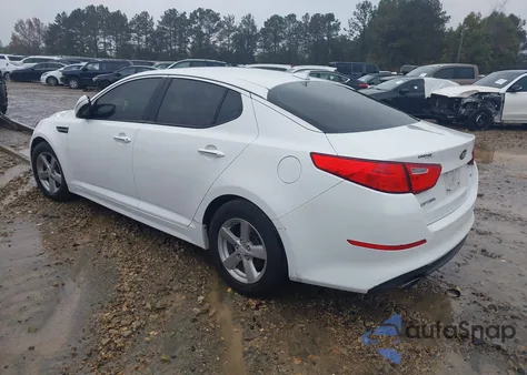 2015 Kia Optima Lx from USA, damaged, VIN 5XXGM4A76FG373329